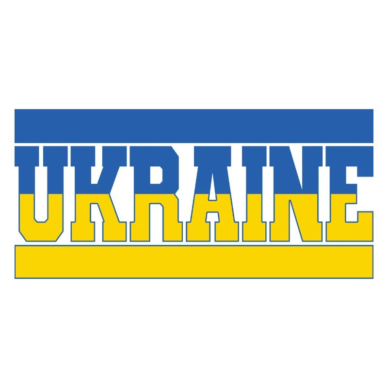 L’Ukraine et le drapeau de l’Ukraine