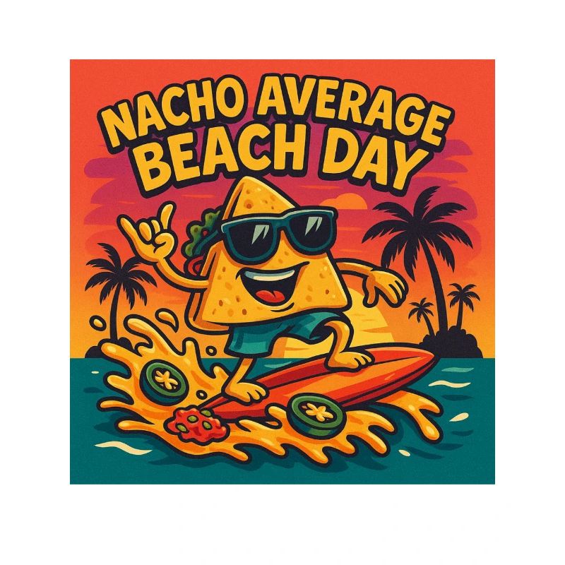 Nacho Average Beach Day Design