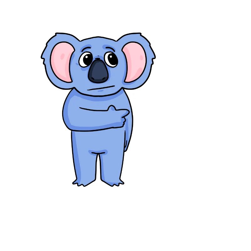 Koala lustig - Er war es