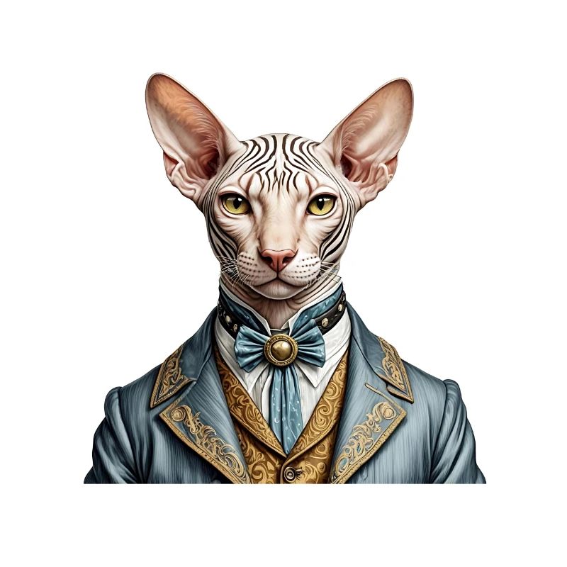 Sphynx élégant