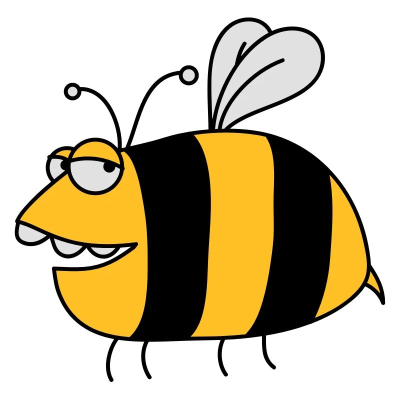 Fun thick bee