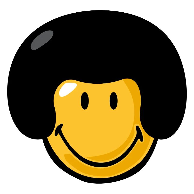 Smiley afro