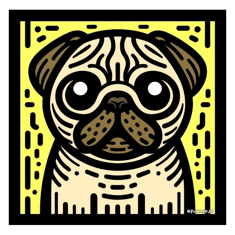 Mops Pop Art