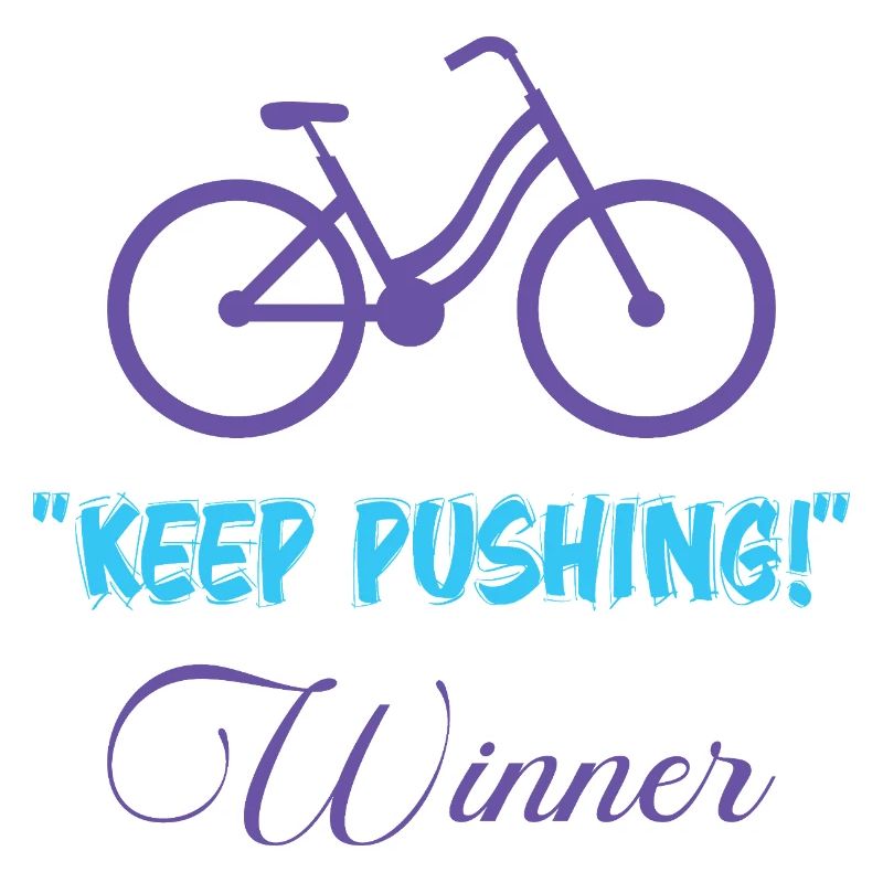 Vélo Motivation – Keep Pushing Design Minimal