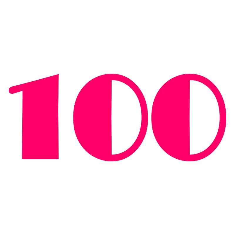 100. 100 ANS. 100e ANNIVERSAIRE. ANNIVERSAIRE