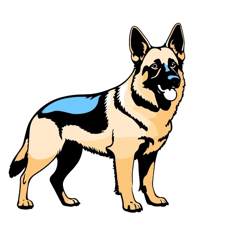 German Shepherd - Pet Dog Design