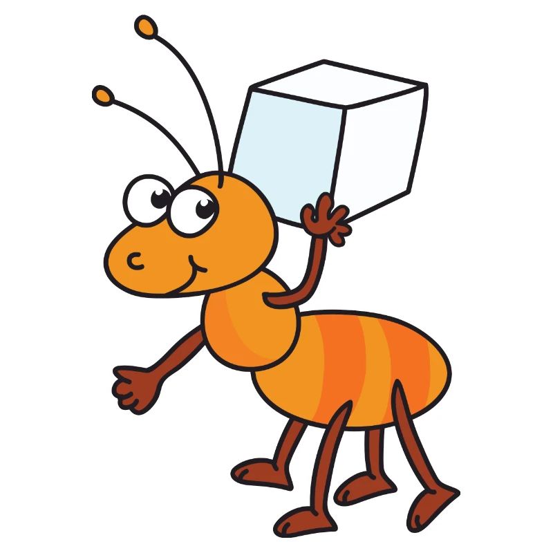 Ant sugar cubes sugar cubes sugar