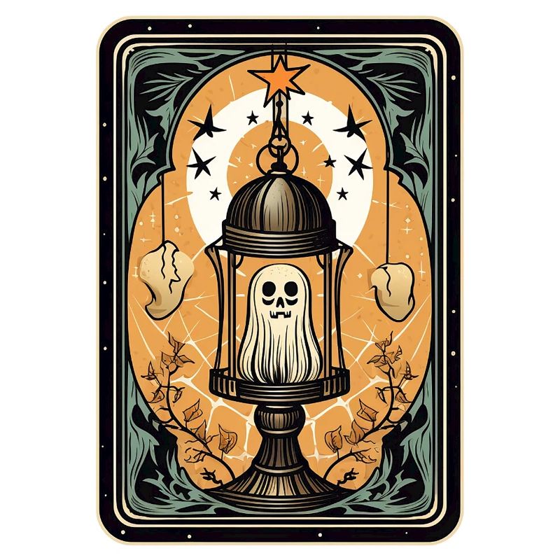 Fantôme dans une cage Cage de Tarot