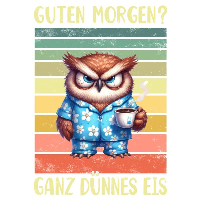 Eule Morgenmuffel