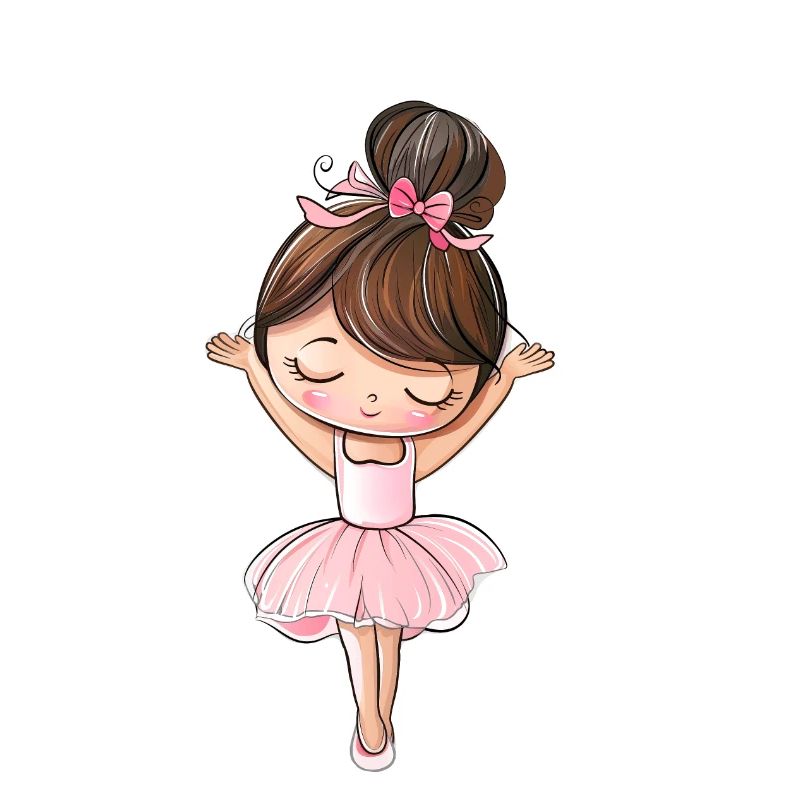 Ballerina mit Sternen