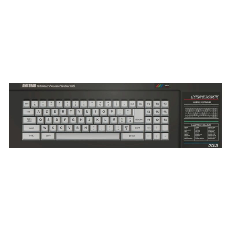 Amstrad CPC 6128 – Design Rétro 01