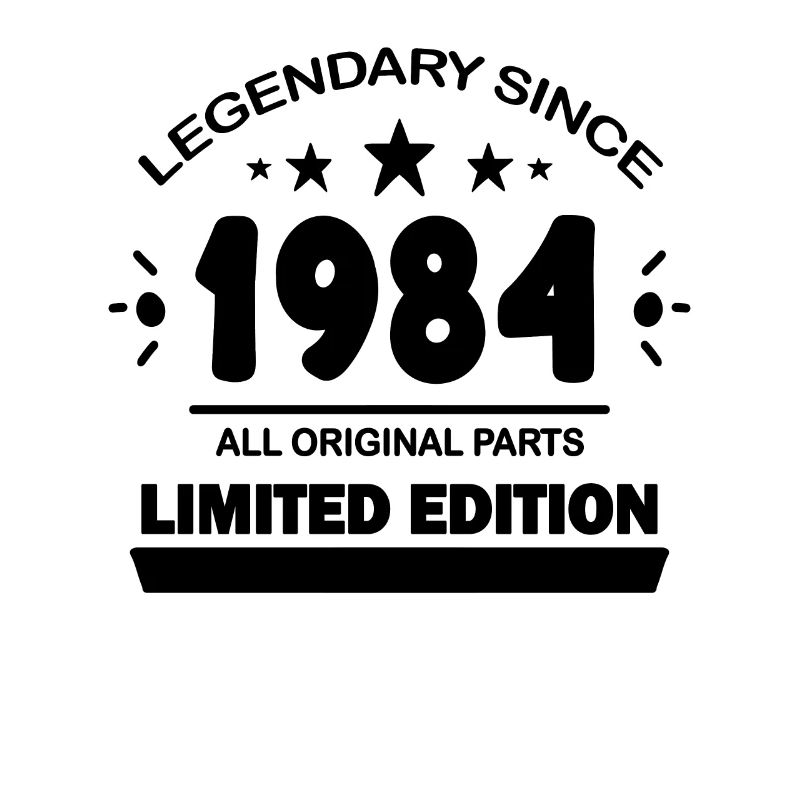 Année de construction 1984 - né en 1984