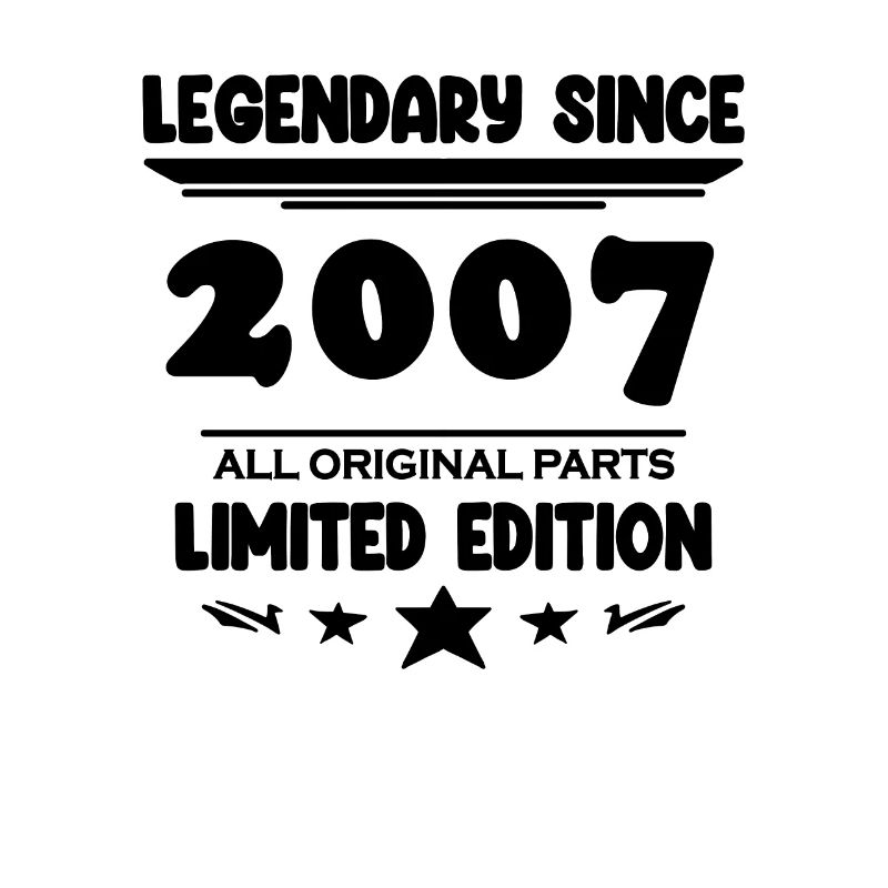 2007 - Né 2007 - Année de construction 2007