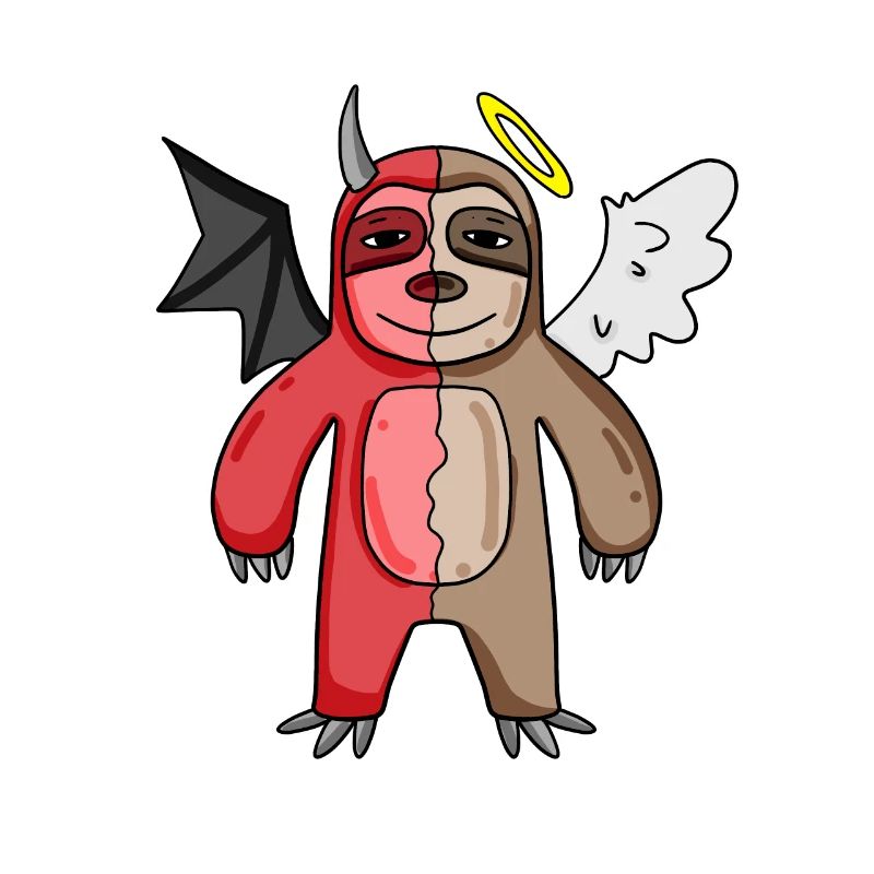 Sloth - Angel and Devil