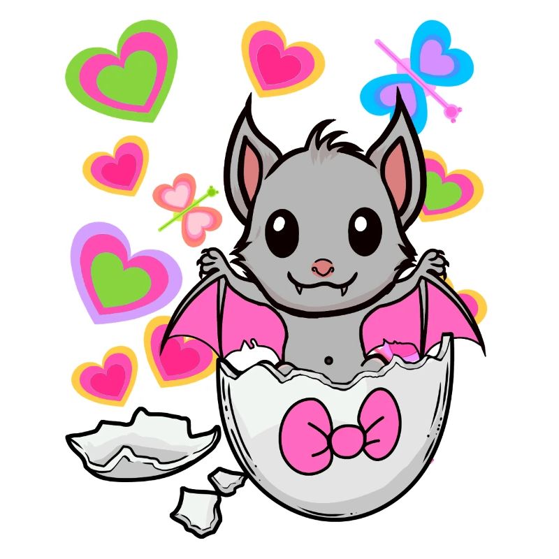 Bat Eggshell Birth Egg Children Child