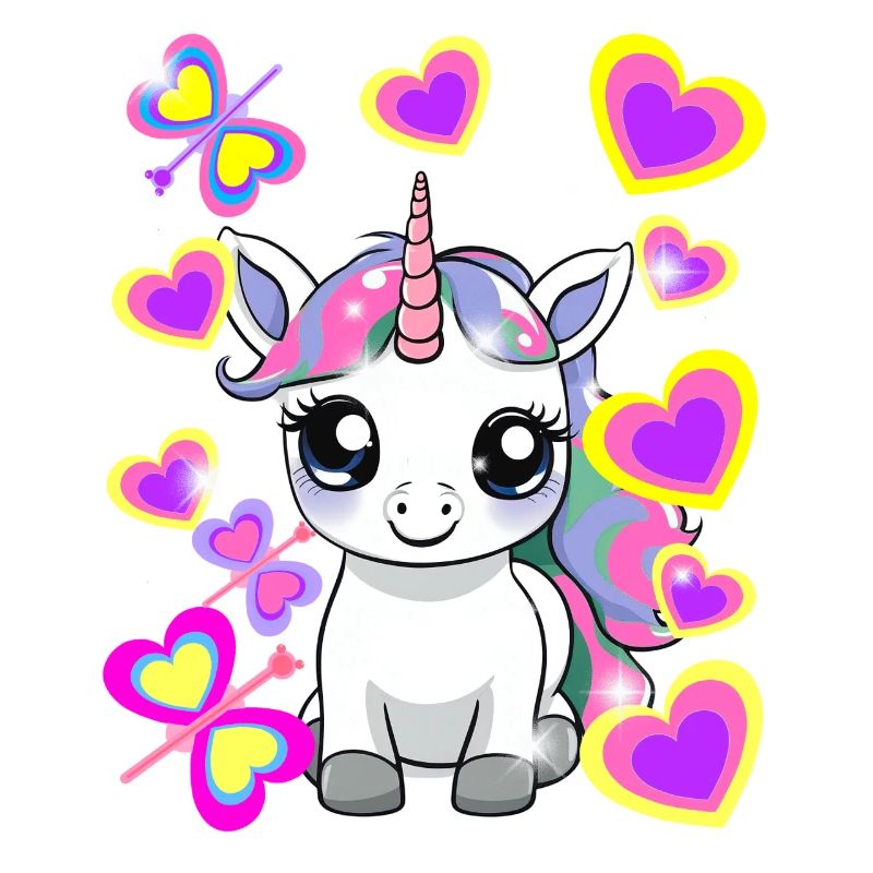 Einhorn Kind Mädchen Pferd