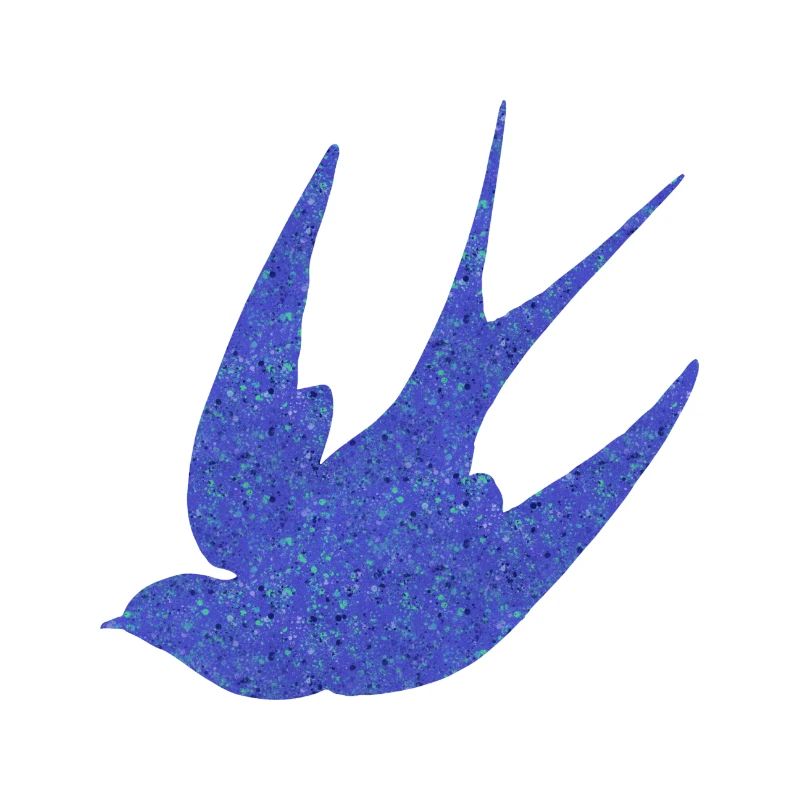 Schwalbe (gesprinkeld de bleu)