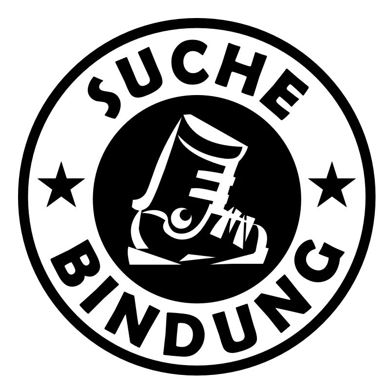 Suche Bindung - Single 1 Color Design