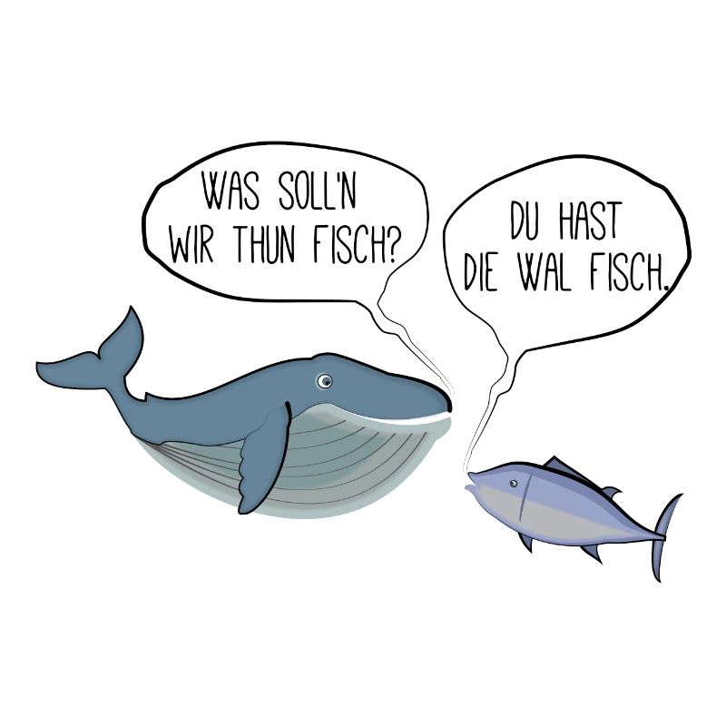 Thunfisch und Walfisch