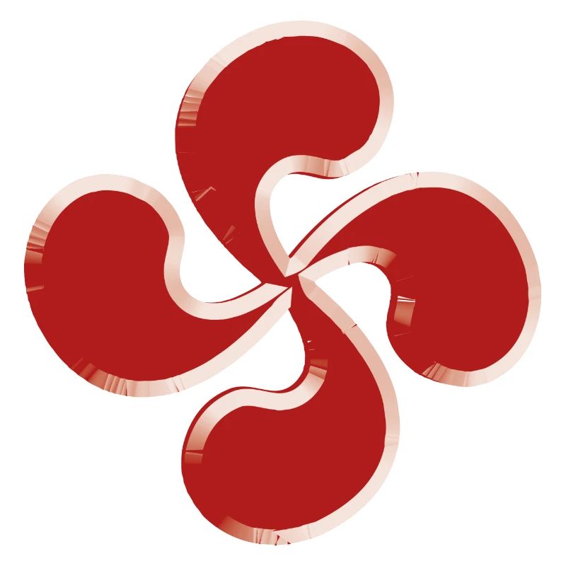 Croix basque 3d