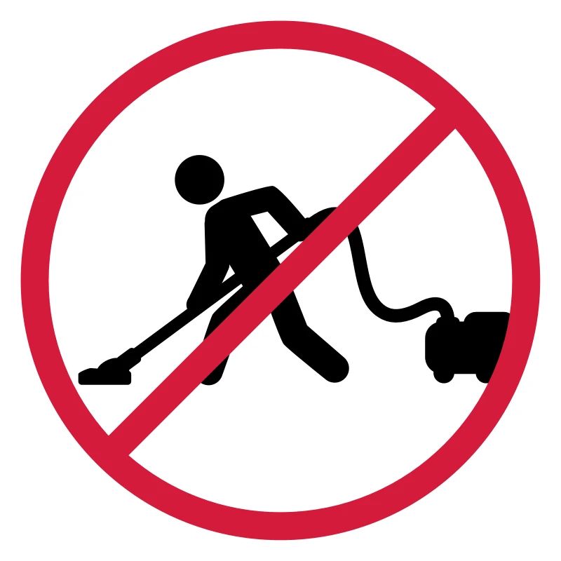 No Vacuuming