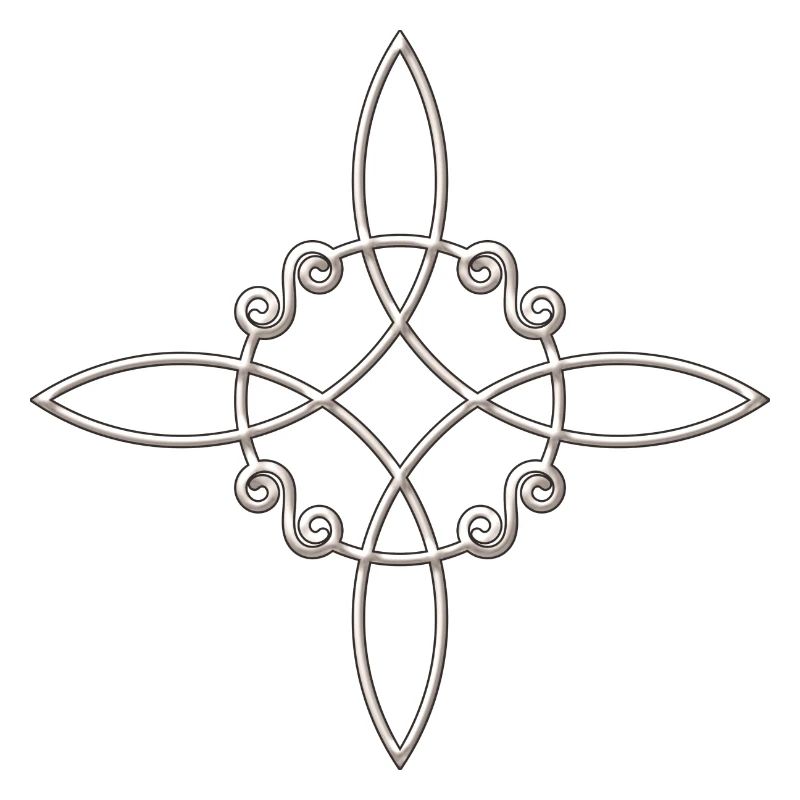 Witch`s Knot, Power of 4 elements - Binding Rune