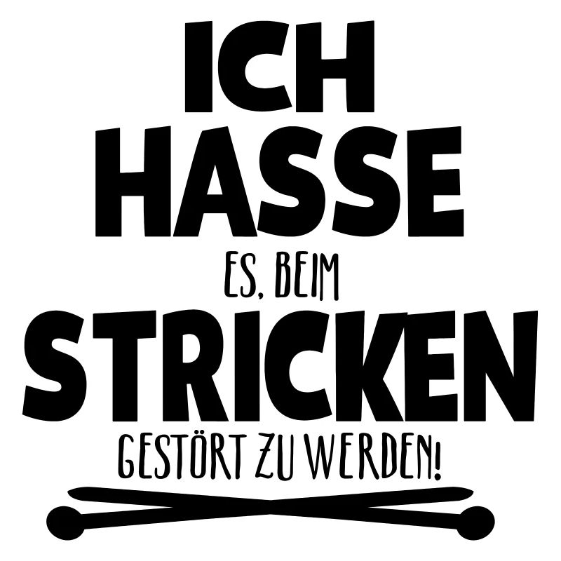Ich hasse es, beim Stricken gestört zu werden