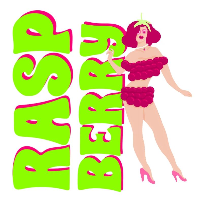 Vintage Raspberry Pin-up