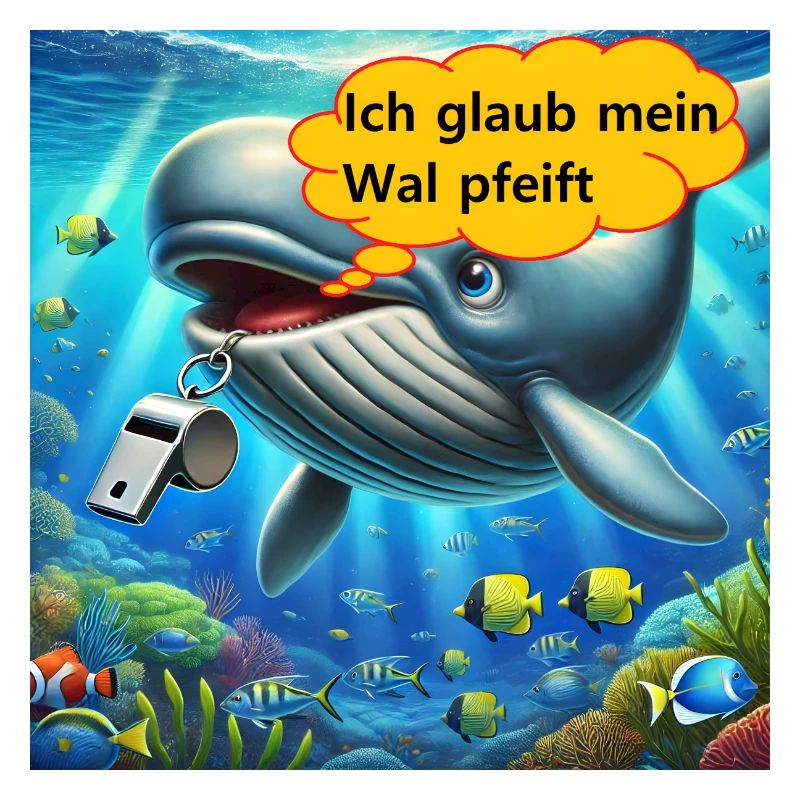 Ich glaub, mein Wal pfeift