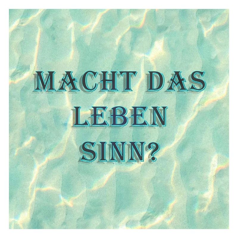 Macht das Leben Sinn