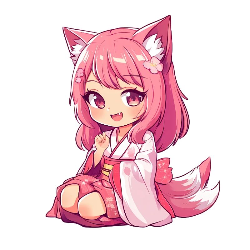Anime Fox Mädchen Manga