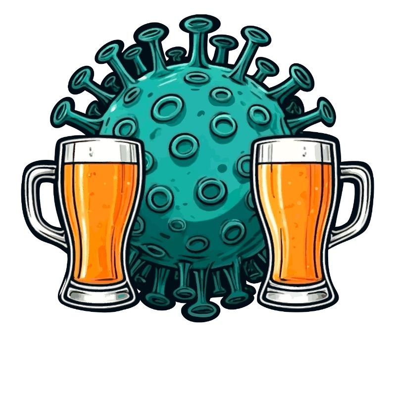 Ich habe eine Biergrippe