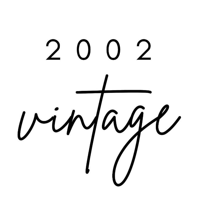 Anniversaire 2002 vintage