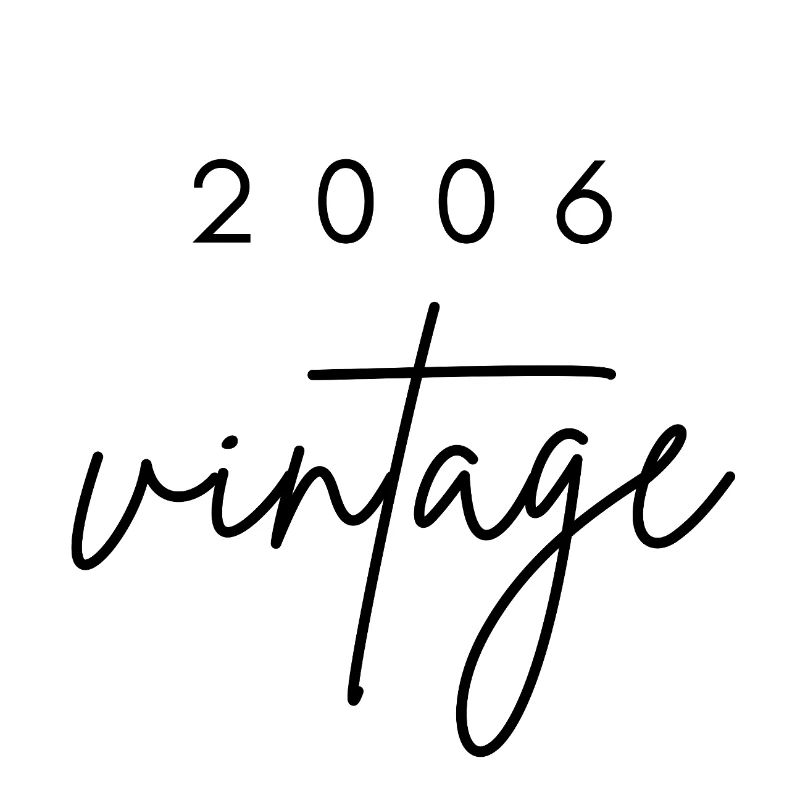 Anniversaire 2006 vintage