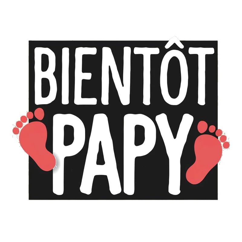 Bientôt Papy Cadeau Futur Papi
