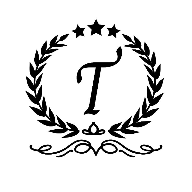Buchstabe t Krone