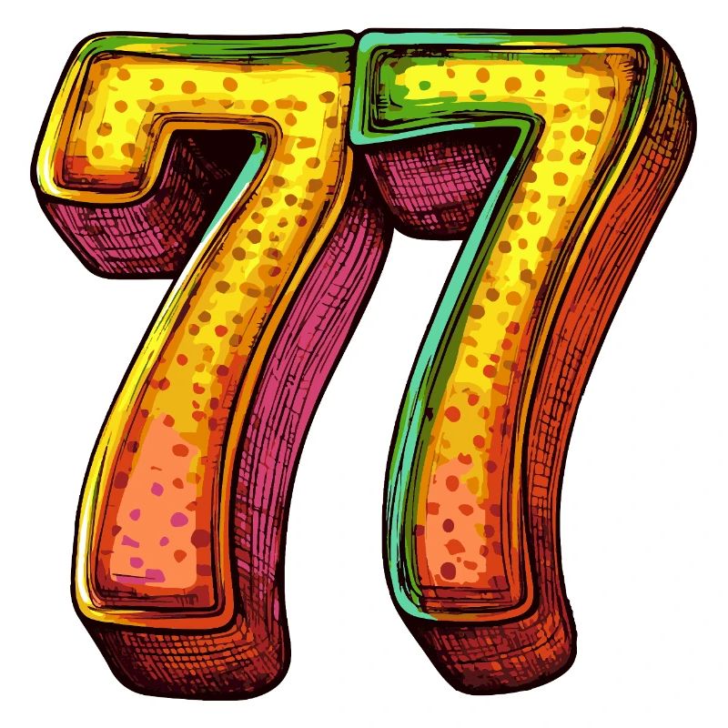 77 Symbole numérique