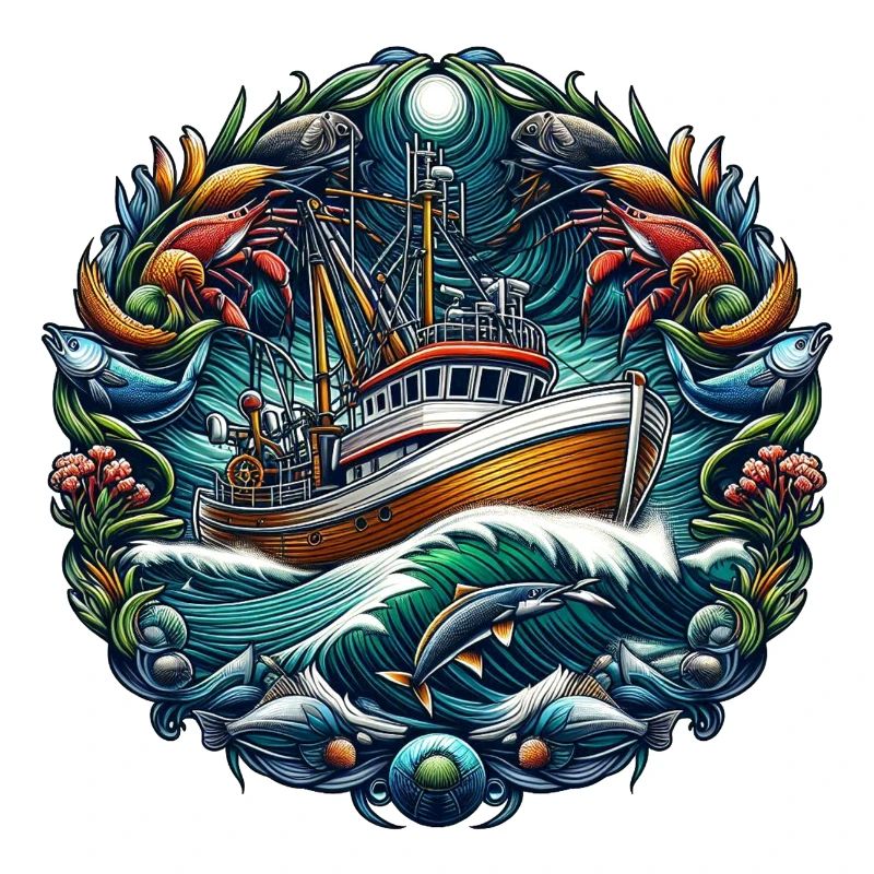 Bateau de pêche