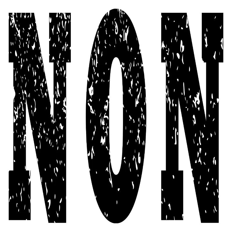 NON noir