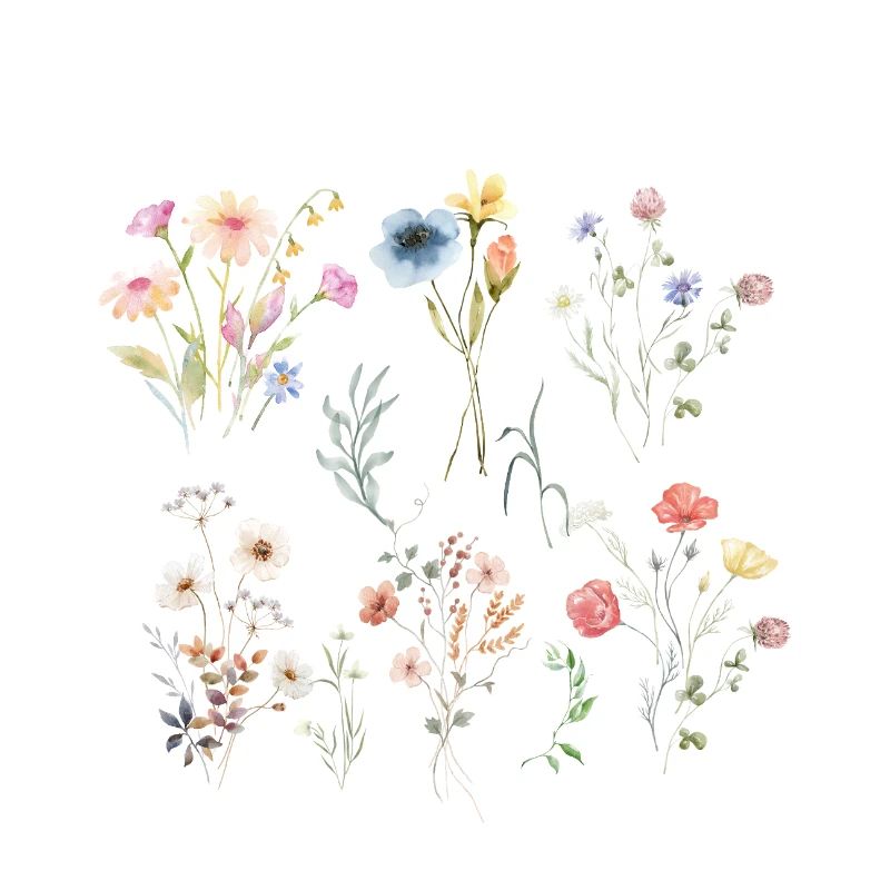 Fleurs sauvages boho