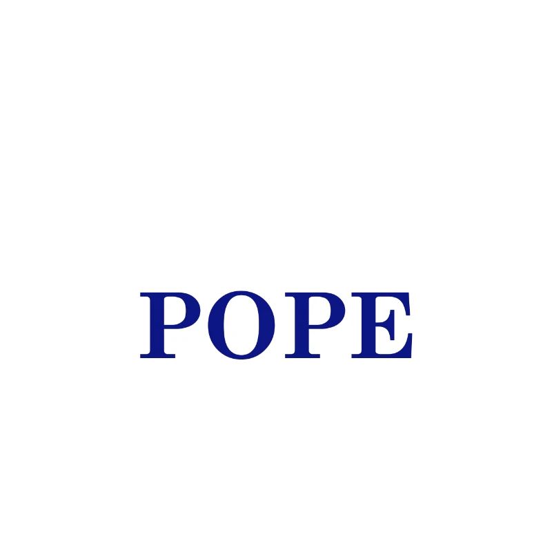 Make America POPE again - blue stars