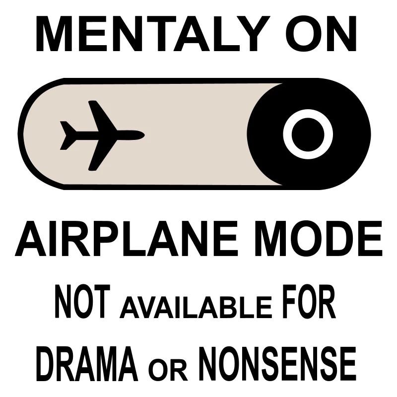 Mentalement en mode avion