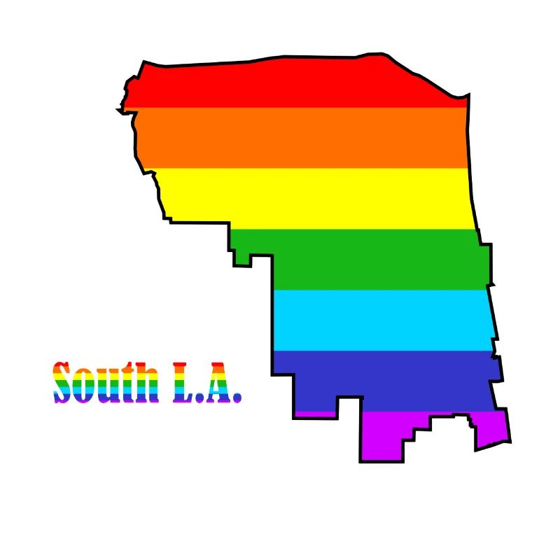 Arc-en-ciel du sud de L.A.