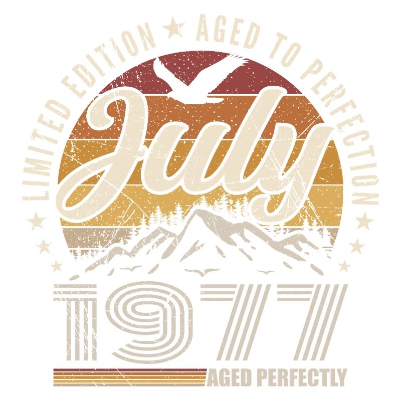 July 1977 48th Anniversary Gift July 1977