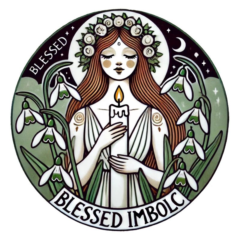 Imbolc Pagan Sabbat Kunst
