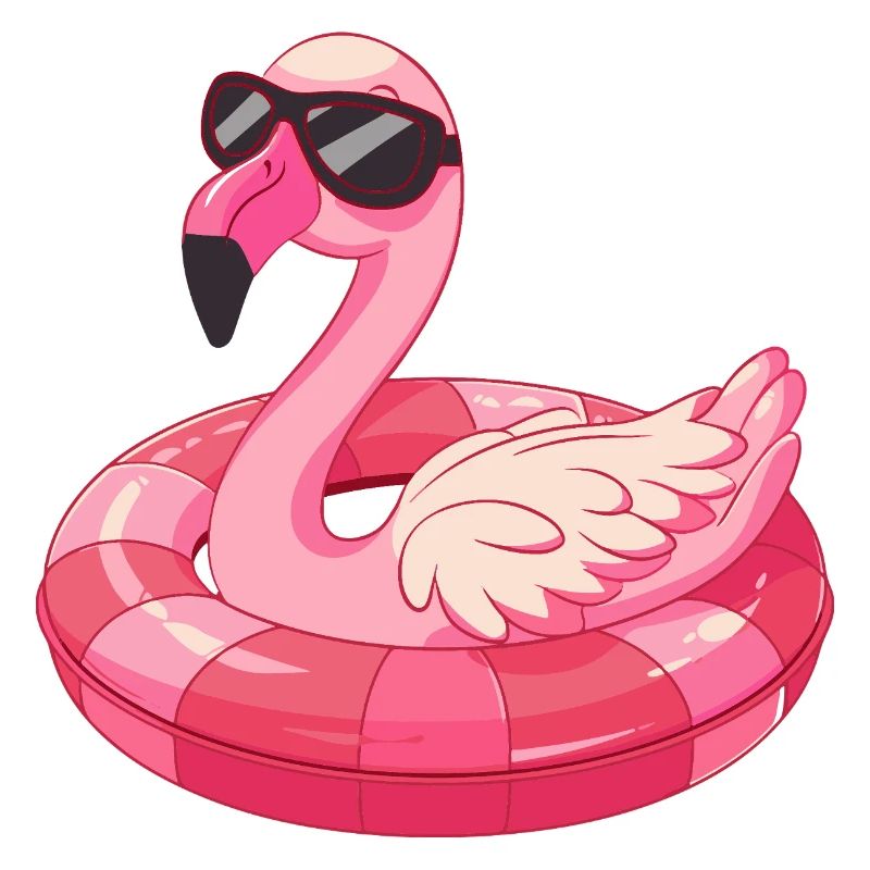 Flamingo Comic Cool