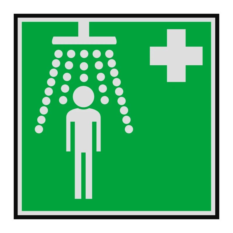 Saubere Krankenhaus Dusche