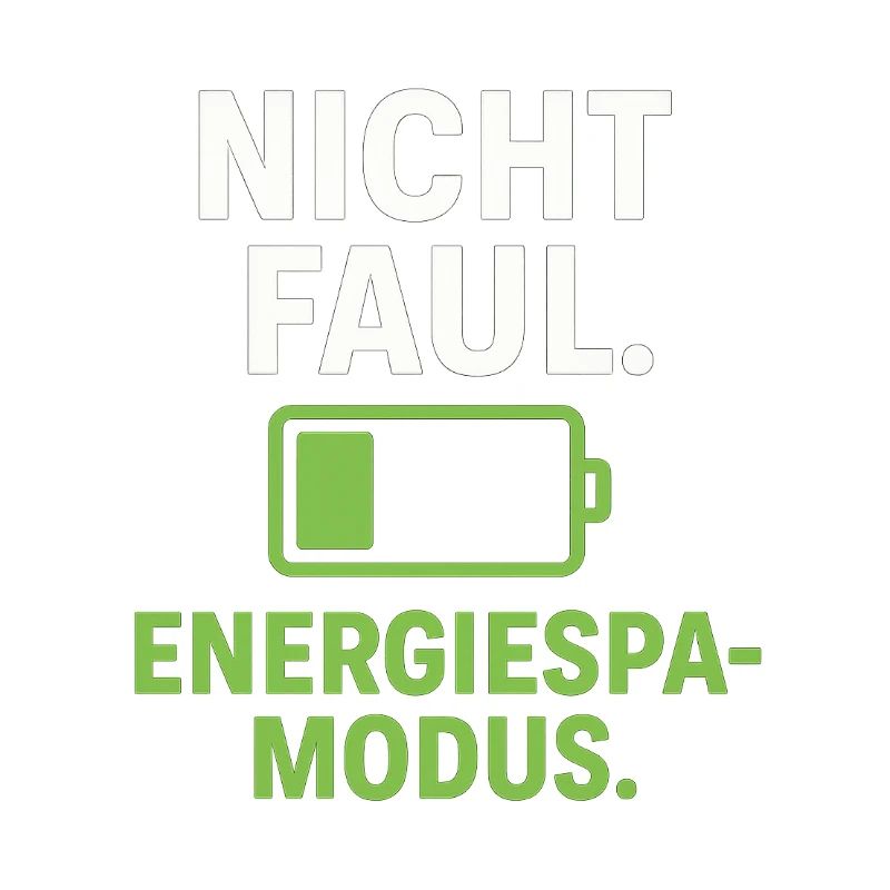 Not lazy, power saving mode