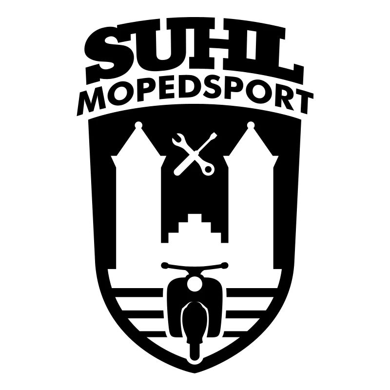Suhl Mopedsport Schwalbe 2 Logo