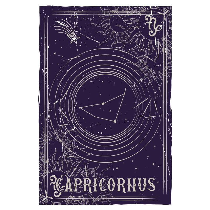 Capricorn Constellation Ring